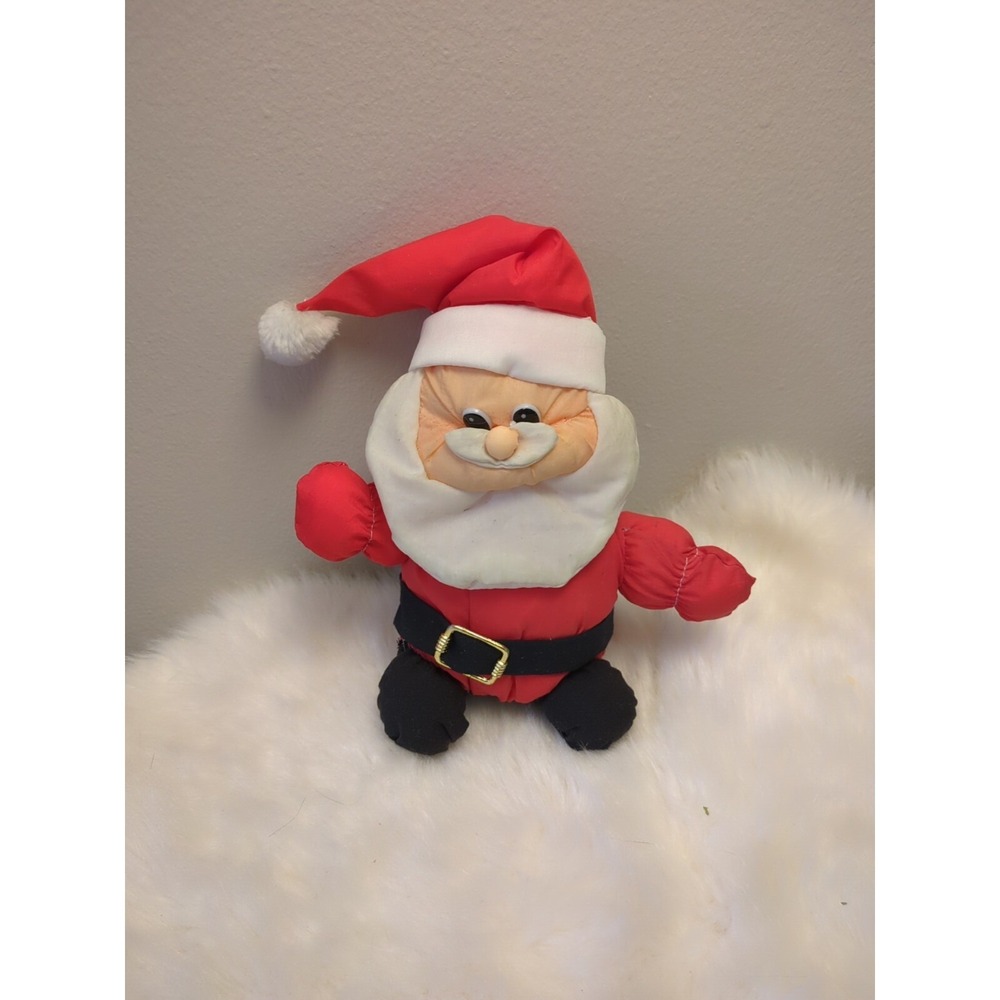 Dan Dee  Import  1987 Nylon Santa Claus Christmas Parachute Vintage‎ Stuffed